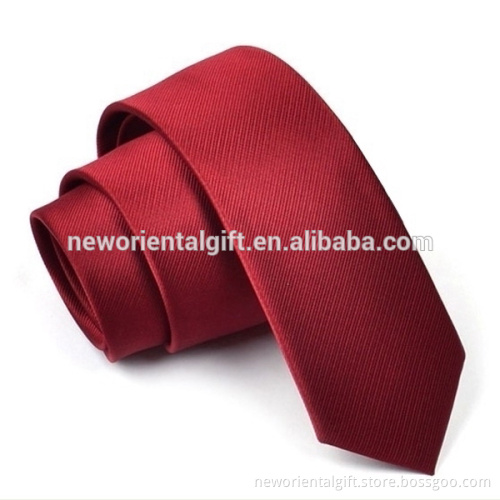 fashion microfiber polyester woven tie